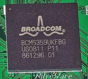 The Gateway's main CPU Broadcom CPU