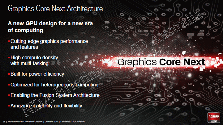 AMD Radeon HD 7000 seres graphics core next architecture AMD Radeon HD 7000 seres graphics core next architecture