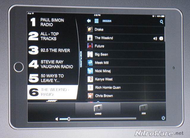 Select a Source and then select an Artist or Track - as Doc Brown says "it couldn't be simpler" bose soundtouch app pandora