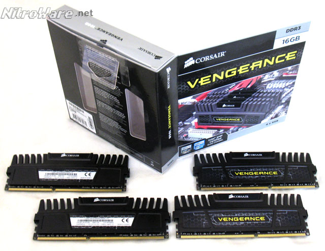 Corsair Vengeance DDR3-2400 Quad Channel Memory Kit Corsair Vengeance DDR3-2400 Quad Channel Memory Kit