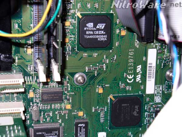 Intel RC440BX Desktop Board featuring on-board NVIDIA RIVA 128ZX graphics