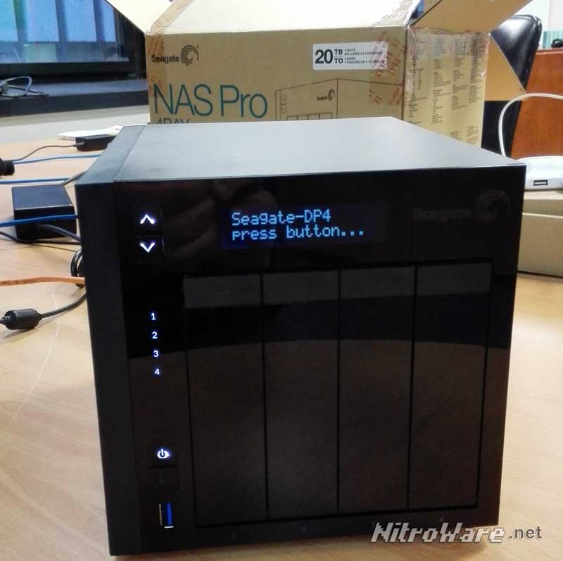 The NAS Pro from Seagate released in 2014 uses the Intel Atom C2000 processor. Previous and cheaper NAS from Seagate used ARM processors