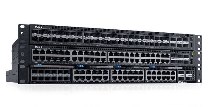 The S series of top-of-rack ethernet switches from dell support open networking and are powered by the Atom C2000 processor dell s series open networking switches