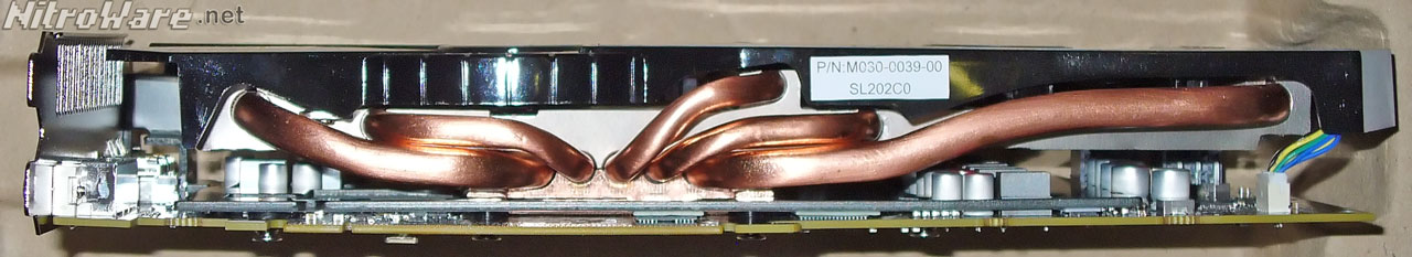 Dual-X Heatpipe arrangement, memory heatsink
