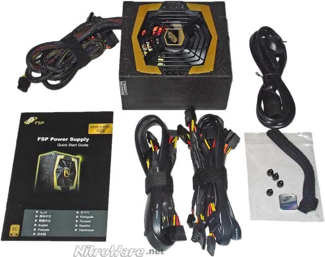 FSP AU-750M "Aurum Series' 80PLUS Gold 750W Modular Power Supply