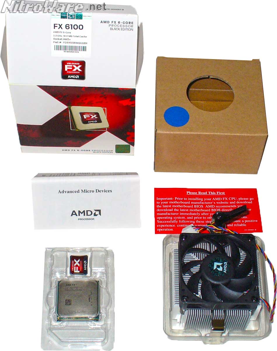 AMD FX-6100 Retail Processor-In-A-Box contents