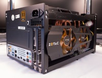 Zotac "Inner-Beauty" SFF system. Source: Zotac Zotac "Inner-Beauty" Z77 SFF system